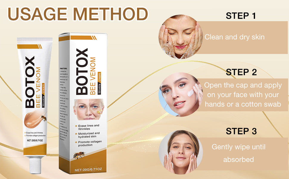 Botox Bee Venom Wrinkle Repair Cream