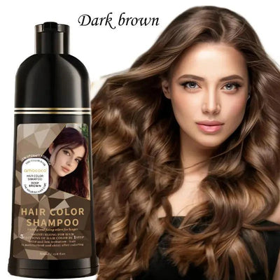 [3-in-1 Hair Color Shampoo] Amococo 3-in-1 Hair Color Shampoo