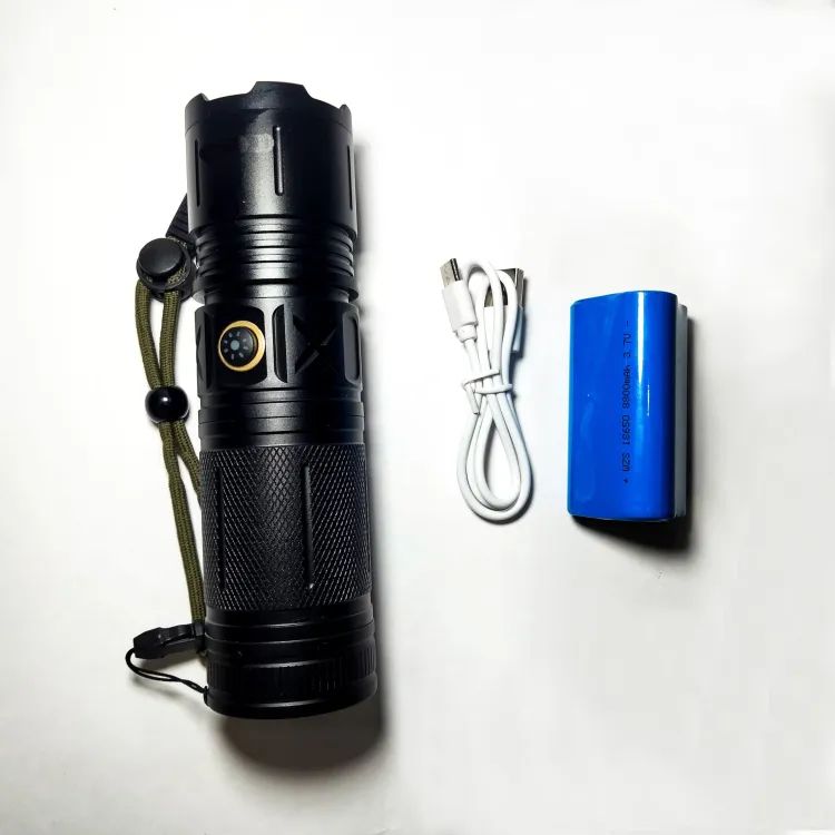 Ruilang P90 Imported LED Torch Light 8800 mAh Battery ( 1Km range)