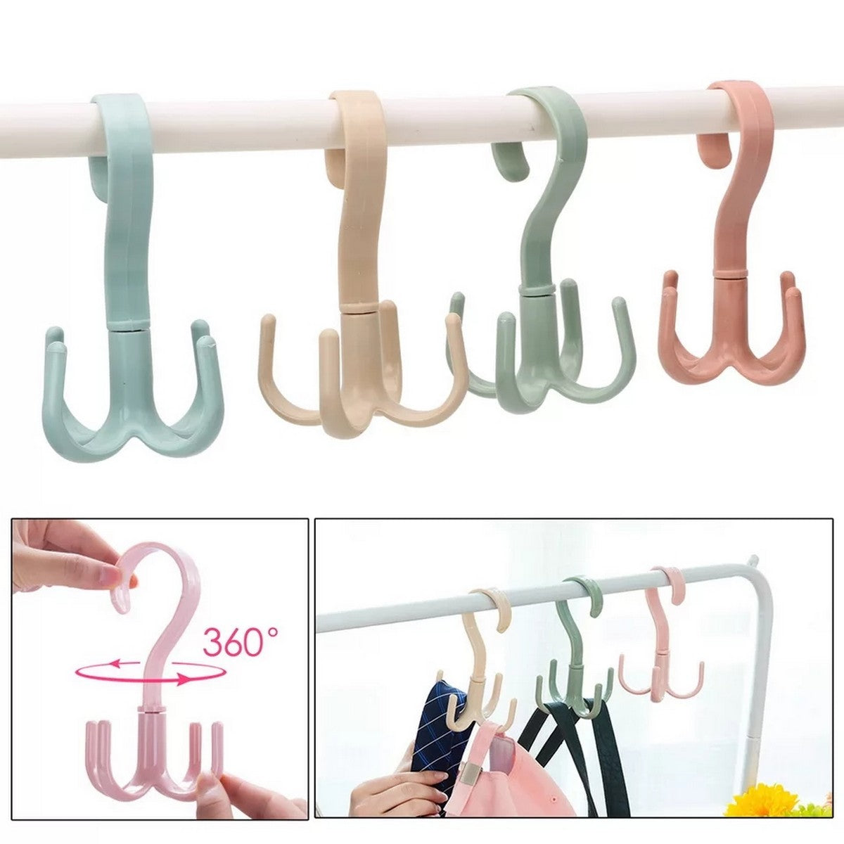 Multipurpose 4-pin Rotating Hanger