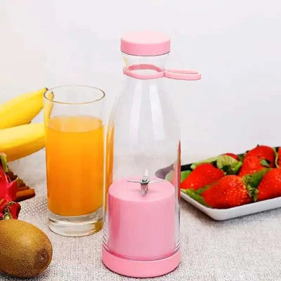Electric Blender Bottle Juicer