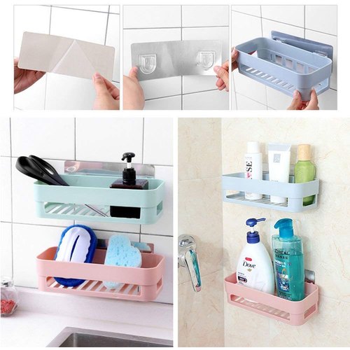 Kitchen Shelf Storage Rack Self Adhesive